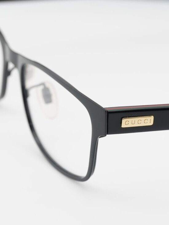 Gucci GG0274OJ 001 Rectangle Eyeglasses 55mm – Black main image 7